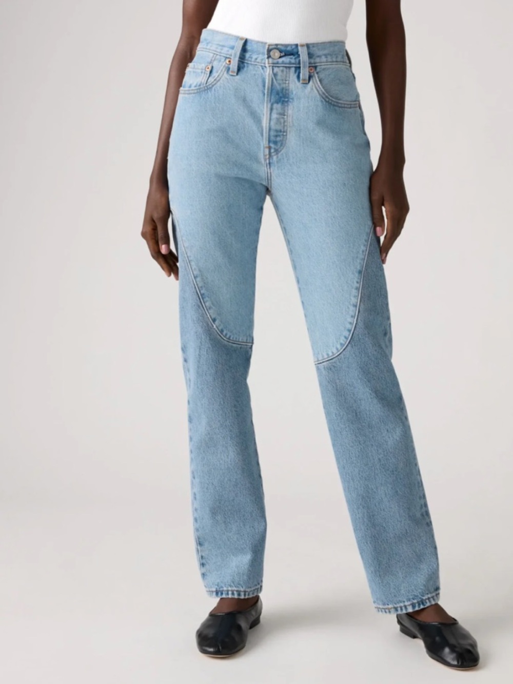 Levi's Light Blue Straight Carpenter Jeans - Men